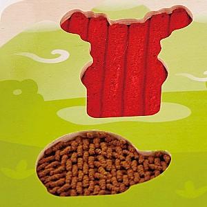 Jucarie bebelus Hape E1621A Forest Animal Tactile