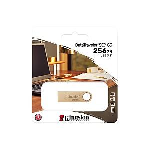 Stick memorie usb Kingston 256GB DataTraveler SE9 G3 Gold