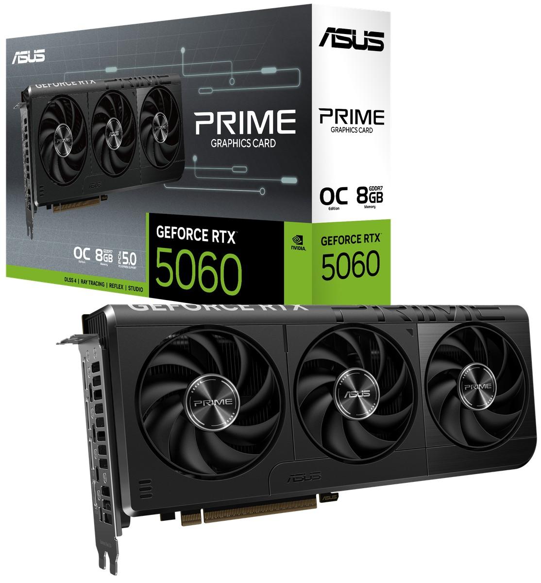 Placa video Asus PRIME-RTX5060-O8G