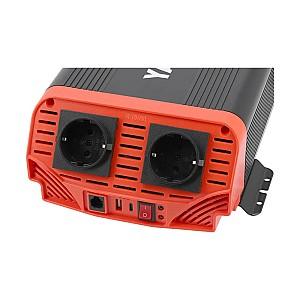 Invertor de tensiune Yato 1000 W 12 V 230 V