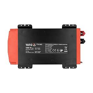Invertor de tensiune Yato 1000 W 12 V 230 V