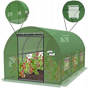 Seră de tip tunel GardenLine TUN5207 Verde