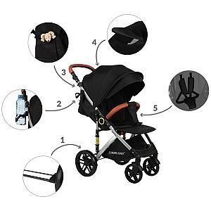 Carucior de plimbare Summer Baby Sempre (4396) Black