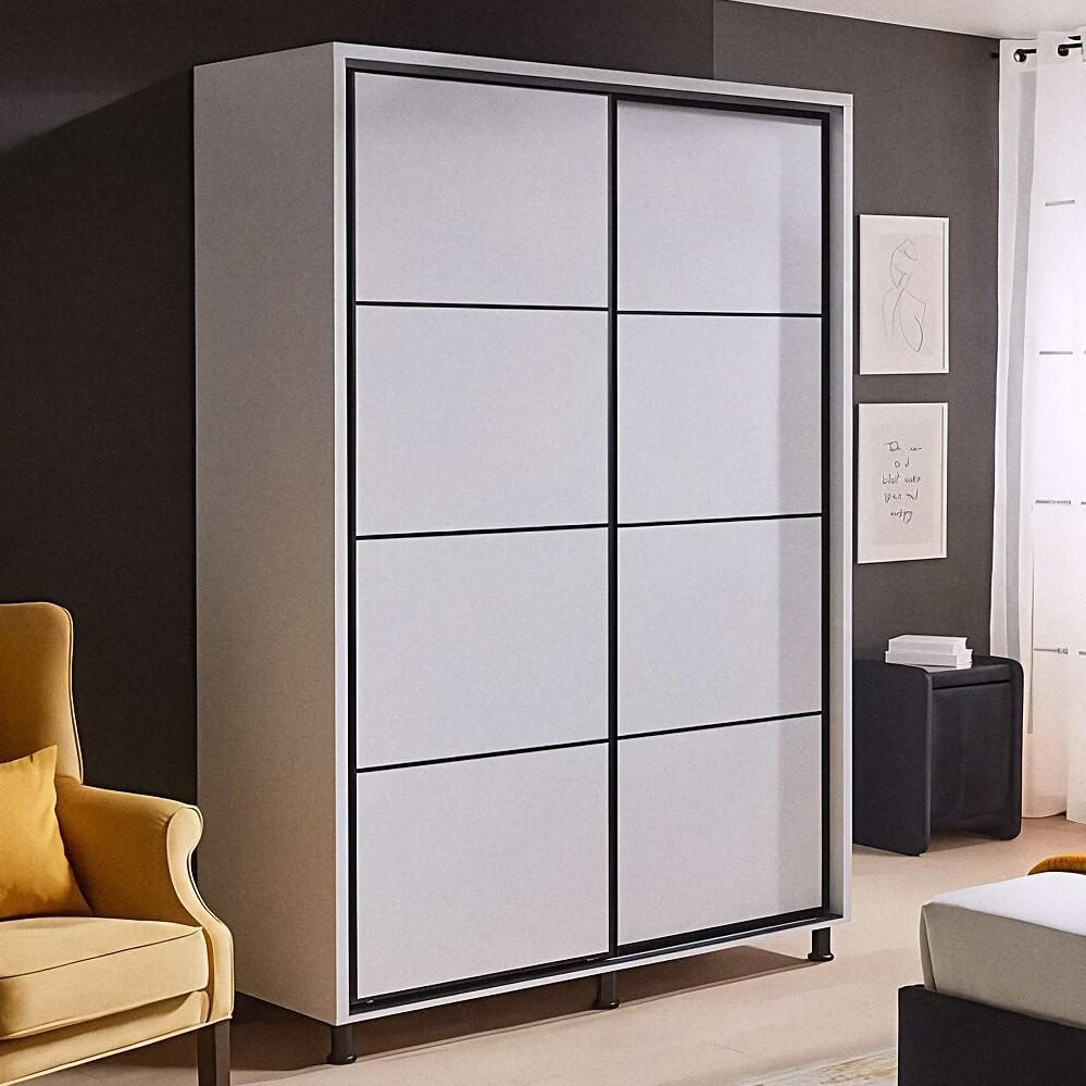 Dulap-cupe Ambianta Torino (PAL) 1.8 m Alb