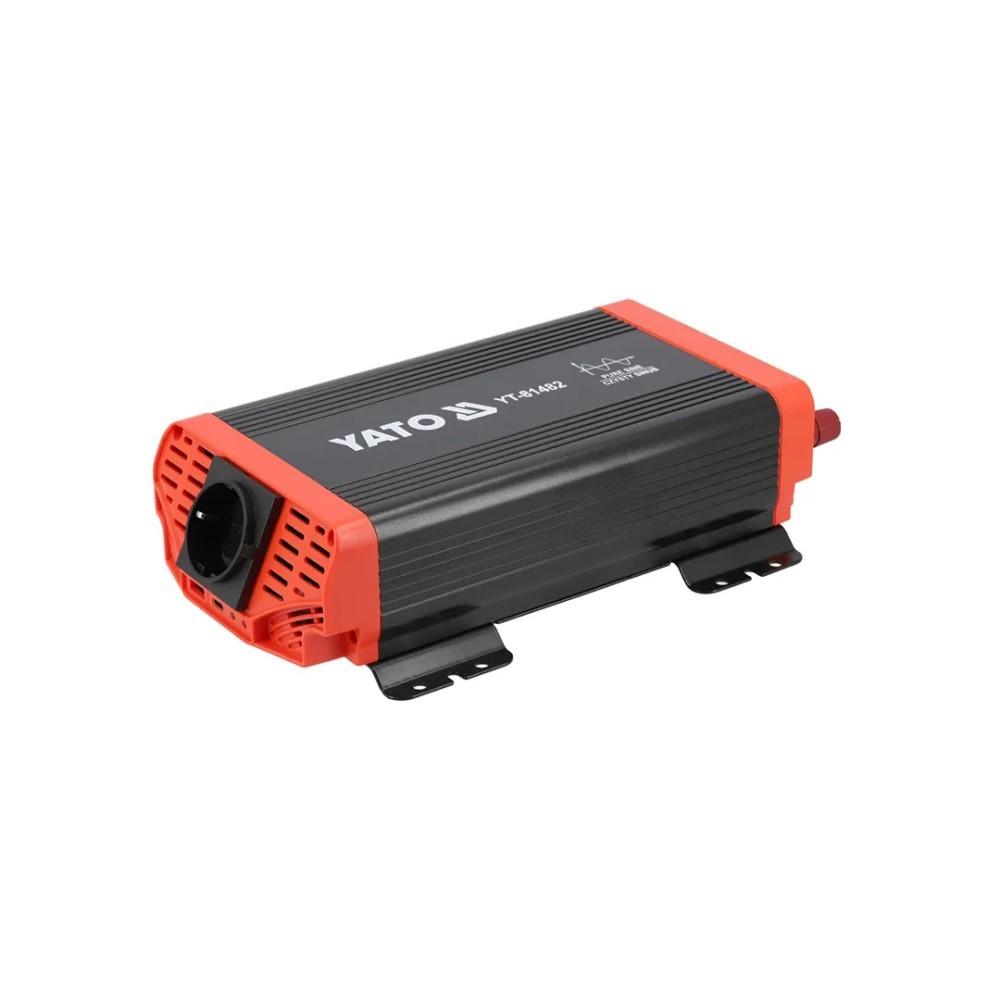 Invertor de tensiune Yato 600 W 12V 230V