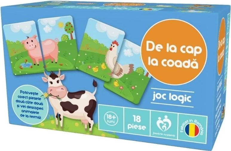 Joc de logica Noriel De la cap la coadă (Ro)