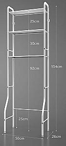 Raft pentru baie VLM RM04