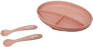 Set de vesela U-Grow UG-SET9PK