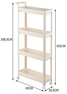 Raft pentru baie VLM RM47 Alb