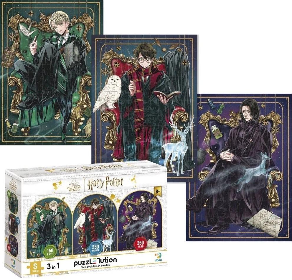 Puzzle Dodo 3in1 Harry Potter: Dinastia vrăjitorilo