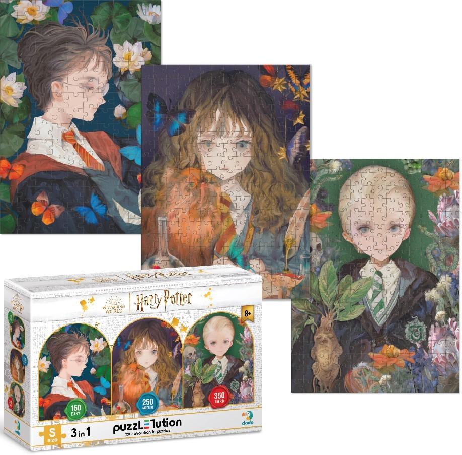 Puzzle Dodo 3in1 Harry Potter: Vis și fantezie