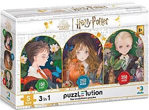 Puzzle Dodo 3in1 Harry Potter: Vis și fantezie