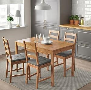Set de masa si scaune IKEA Jokkmokk Antique (4 scaune)
