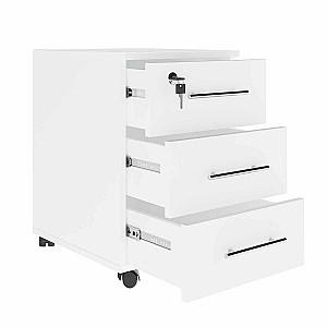 Comoda DP Rollbox White (Alb)