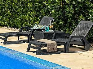 Sezlong BICA Miami Antracit (Gri)