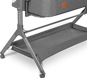 Patut copii Lionelo Leonie Plus Grey Stone