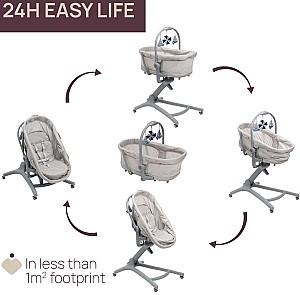 Patut copii Chicco Baby Hug Pro White Cream 5 in 1