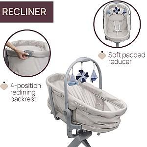 Patut copii Chicco Baby Hug Pro White Cream 5 in 1