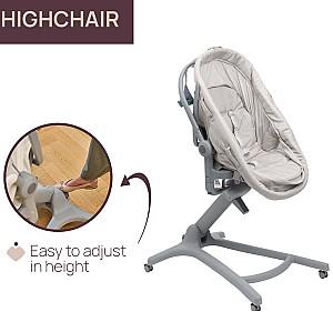 Patut copii Chicco Baby Hug Pro White Cream 5 in 1