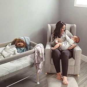 Patut copii BabyGo Goodnight Beige