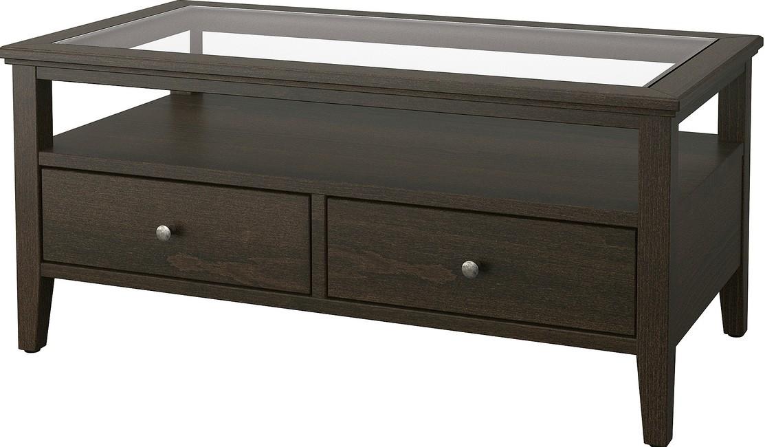 Masuta de cafea, reviste IKEA Idanas 107x55 Maro Inchis