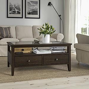 Masuta de cafea, reviste IKEA Idanas 107x55 Maro Inchis