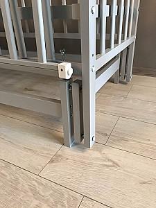 Patut copii Kuzea Anghelina 2 Grey (fără sertar)