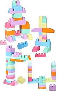 Constructor Play Toys Găleată cu blocuri pastel „Play Blox”