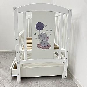 Patut copii Kuzea Elefant (sertar)