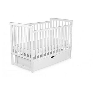 Patut copii Eucalyptus Charlene Premium (DS-201) Alb