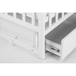 Patut copii Eucalyptus Charlene Premium (DS-201) Alb