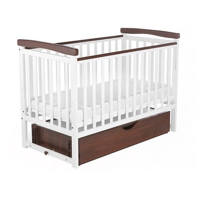 Patut copii Eucalyptus Charlene-Combi Premium (DS-301) Alb/Nucă