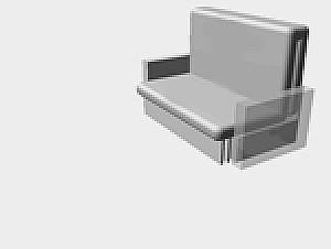 Canapea de lux MobiLux Praga Tik-Tak