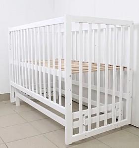 Patut copii Kuzea Sofia Alb pe balansoar