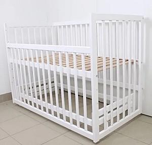 Patut copii Kuzea Sofia Alb pe balansoar