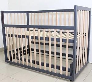 Patut copii Kuzea Sofia Antracite Natural