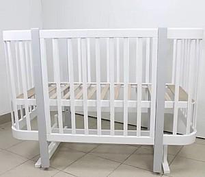 Patut copii Kuzea White Grey pe balansoar