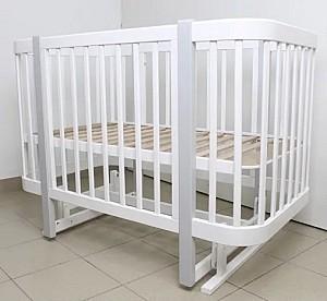 Patut copii Kuzea White Grey pe balansoar