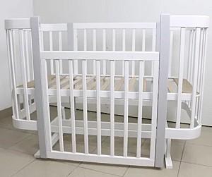 Patut copii Kuzea White Grey pe balansoar