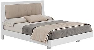 Pat MobiCasa Atena 160x200 Alb / Magic Velvet 2210 (Bej)