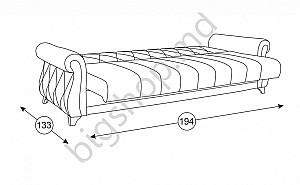 Canapea Nijegorod mebeli Rouz TD 116