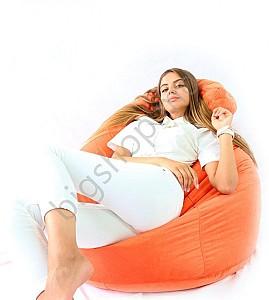 Bancheta Because Exotic Bean Bag - Orange XL