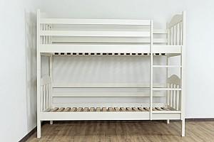 Pat copii MobiCasa Donald 90x200 Alb