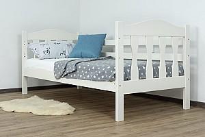 Pat copii MobiCasa Donald 90x200 Alb