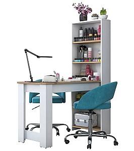 Etajera Mirage Meble BJ113 S (Walnut/White)
