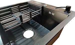 Chiuveta de bucatarie Backer Grid 500-45033 Nano Black
