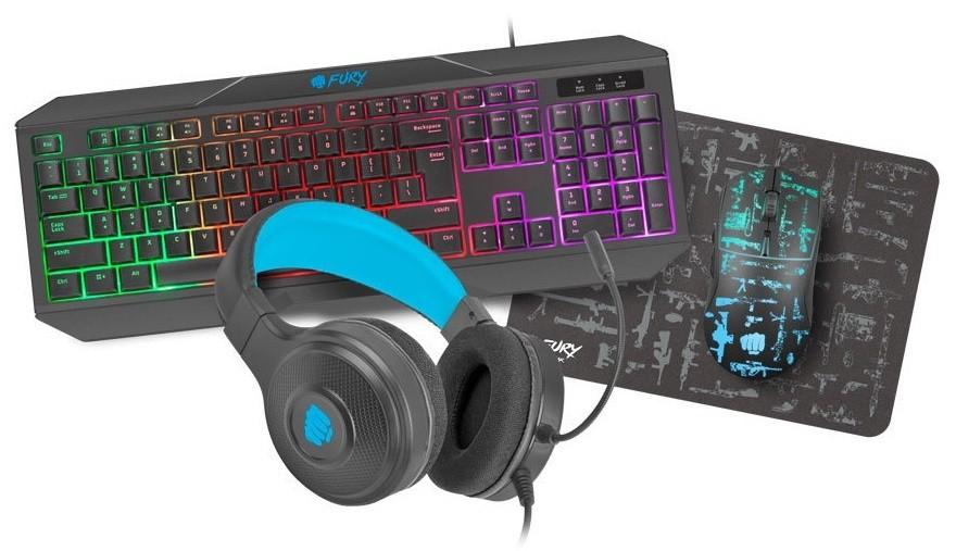 Set tastatura + Mouse Fury Set Combo Thunderstreak 3.0 (NFU-1674)