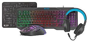 Set tastatura + Mouse Fury Set Combo Thunderstreak 3.0 (NFU-1674)