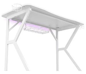 Masa gaming  Genesis RGB White