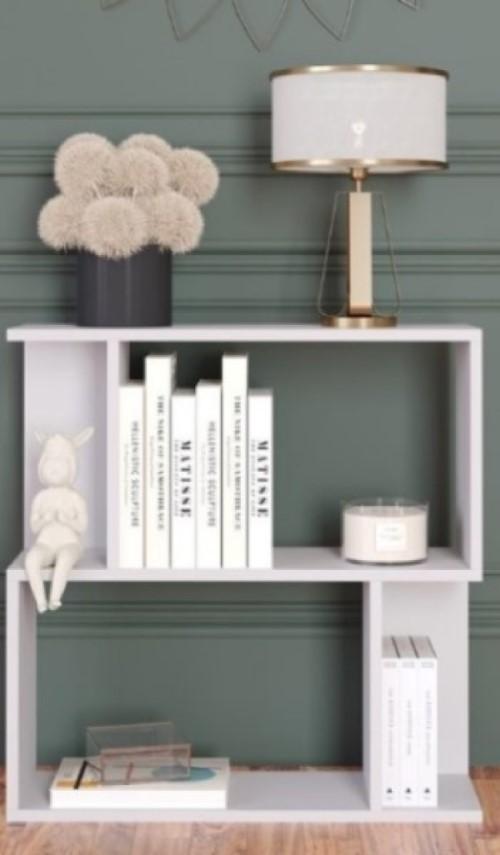 Etajera Remaks Asimetrik 2 White